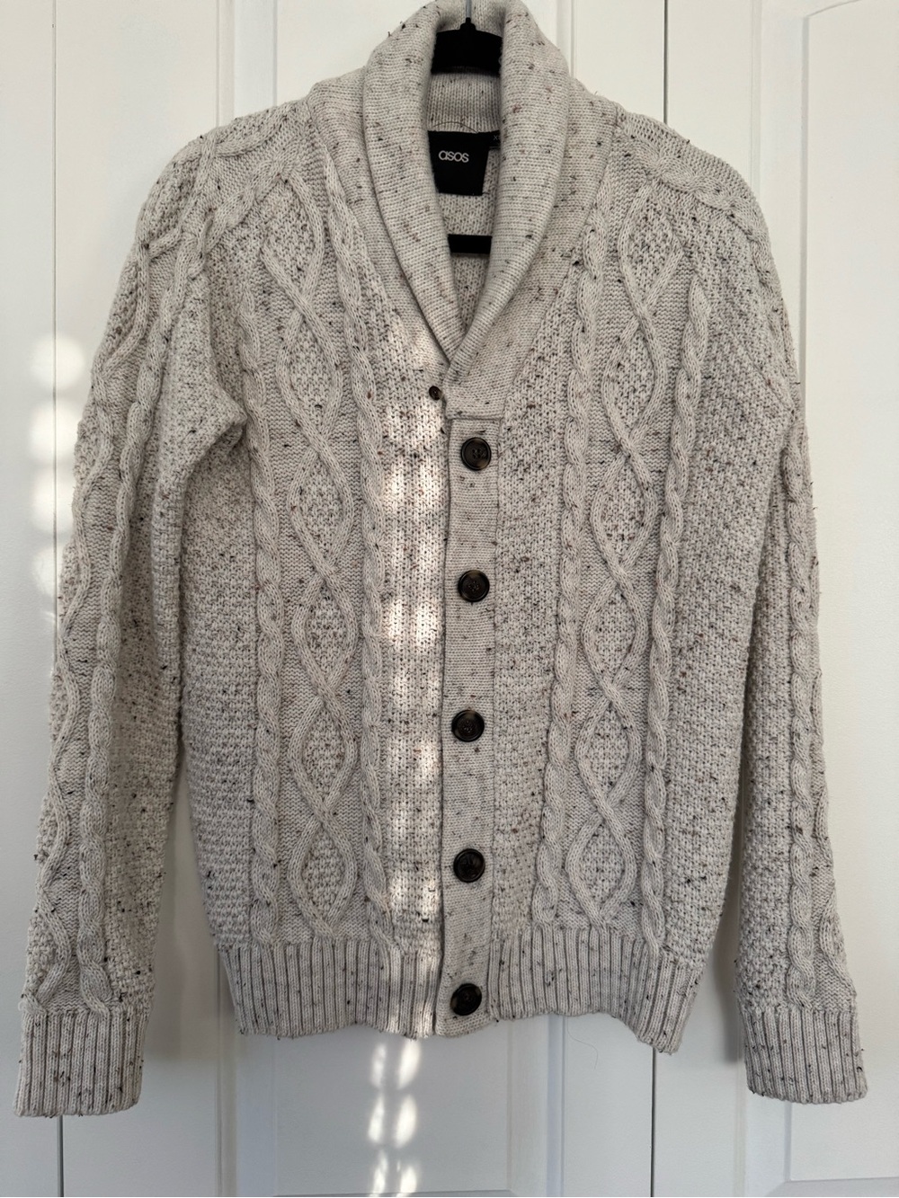 ASOS Shawl Cable knit cardigan